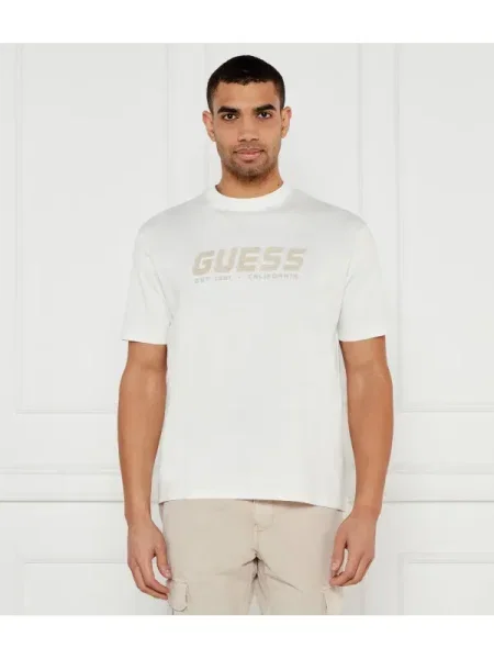 GUESS ACTIVE Tricou SURON alb