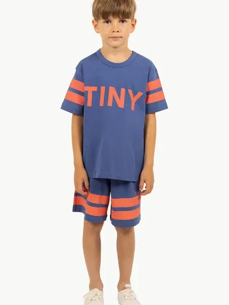 Tinycottons šortky STRIPES LOGO SHORT