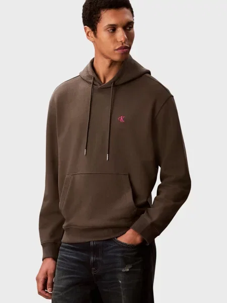 Толстовка Calvin Klein Jeans коричнева