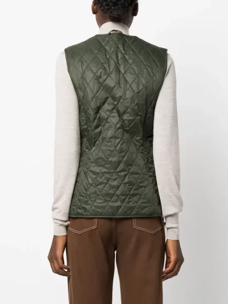 Vestă Barbour verde