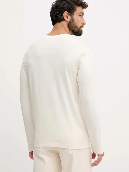 Tricou mânecă lungă Gant bej