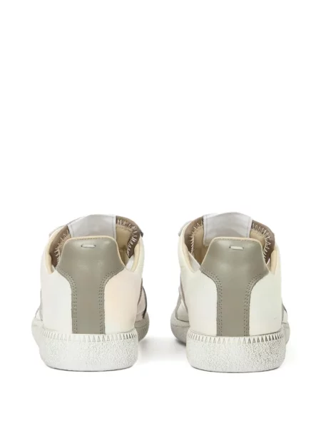 Sneakerși Maison Margiela din piele alb
