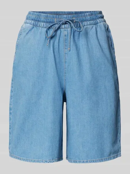 Szorty jeansowe o kroju relaxed fit z czystej bawełny Tom Tailor Denim