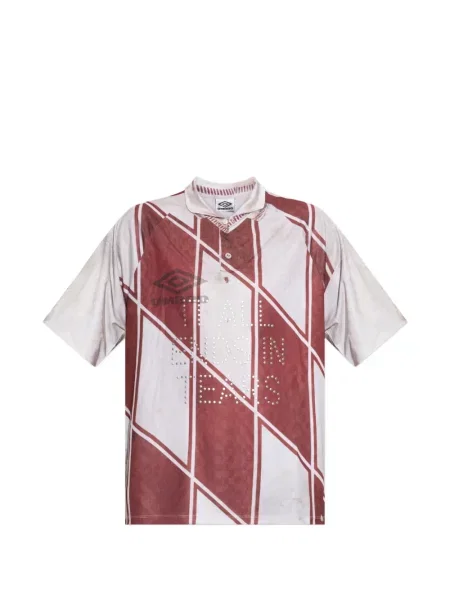 Tricou polo Umbro cu imagine roșu