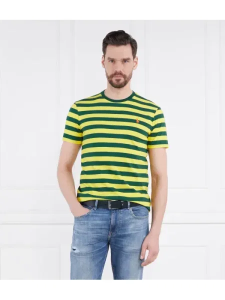 POLO RALPH LAUREN Tricou | Custom slim fit galben