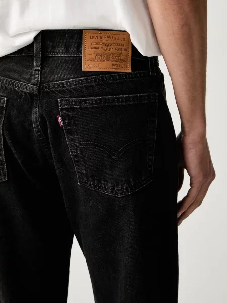 Levi's дънки flare мъжки RELAXED FLARE черно