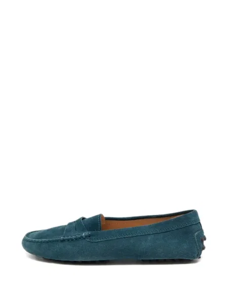 Semišové loafers Tod's modré