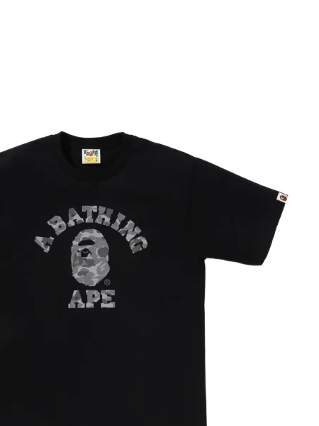 Tricou A Bathing Ape® cu imagine negru