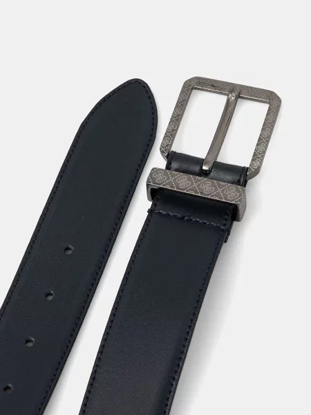 Кожаный ремень Guess с ремешками