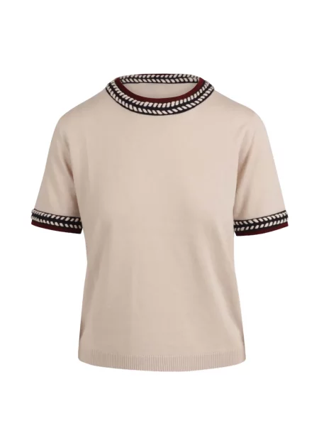 Scurt pulover 's Max Mara cu broderie