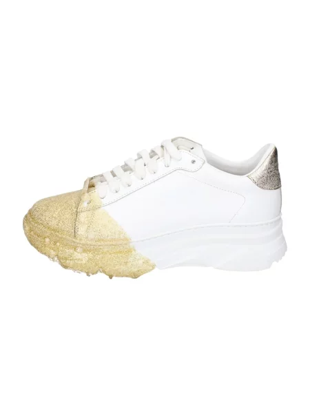 Sneakersy Stokton skórzane białe