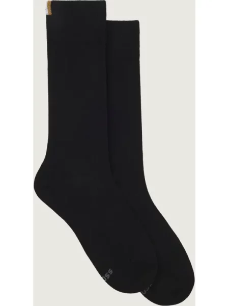 BOSS BLACK Șosete Rib CC negru