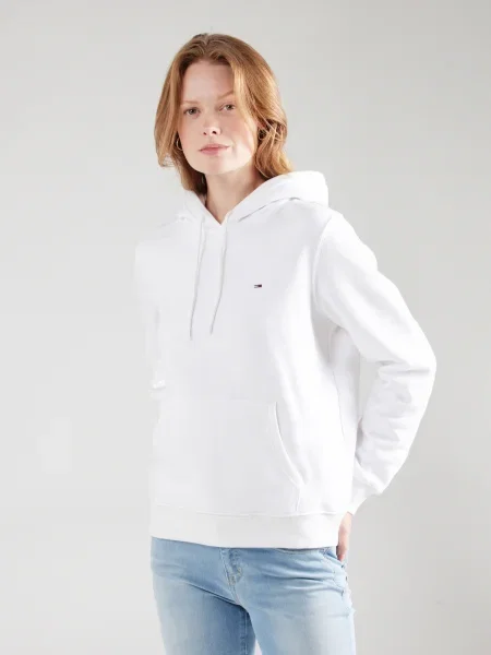 Geacă de blugi Tommy Jeans alb