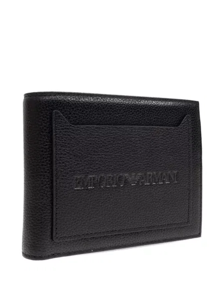 Portofel Emporio Armani din piele negru