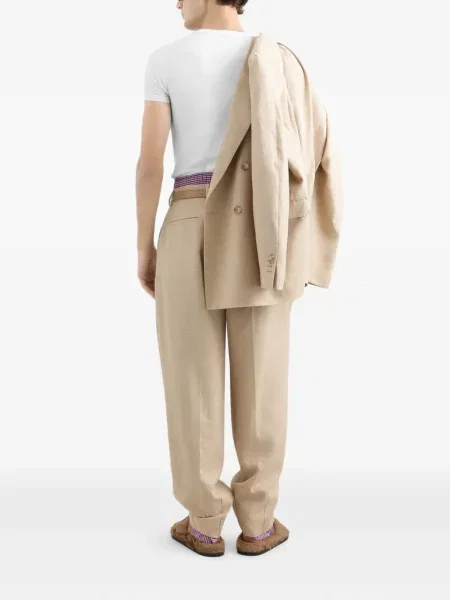 Pantaloni Dolce & Gabbana de mătase