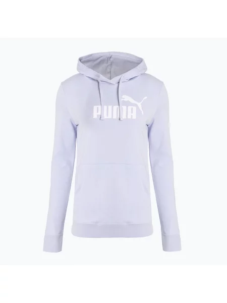 Mikina PUMA ESS No. 1 Logo Hoodie TR cool weather bílá