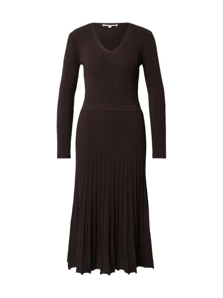 Morgan Rochie tricotat închis maro