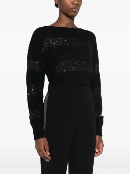 Pantaloni Max Mara negru