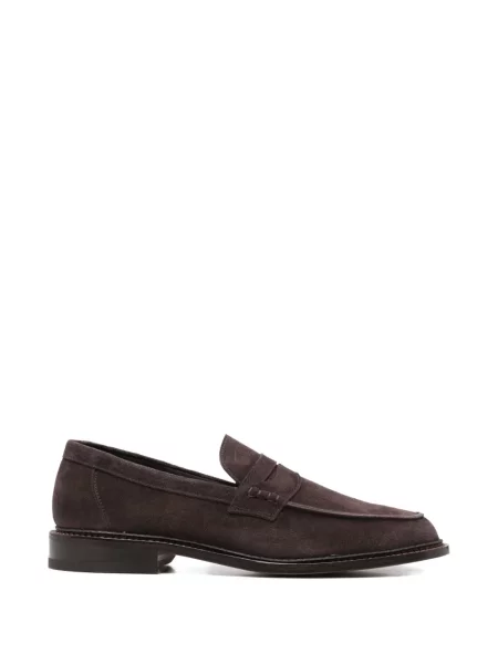 Sneakerși Tricker's din piele maro