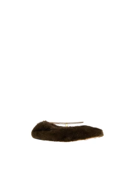 Balerinki Stella Mccartney brązowe