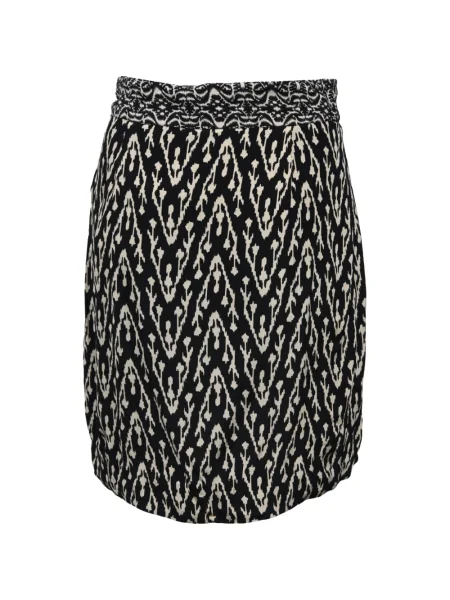 Fusta mini Ba&sh cu imagine negru