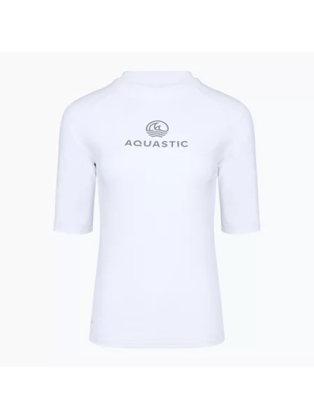 Футболка AQUASTIC Rimos WMNS UV UPF white біла