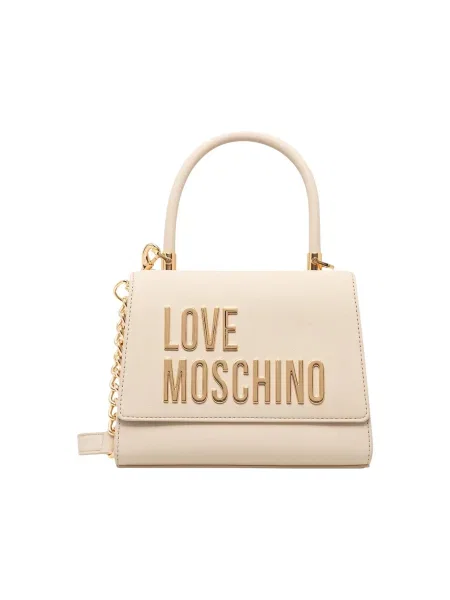 Geantă Love Moschino alb