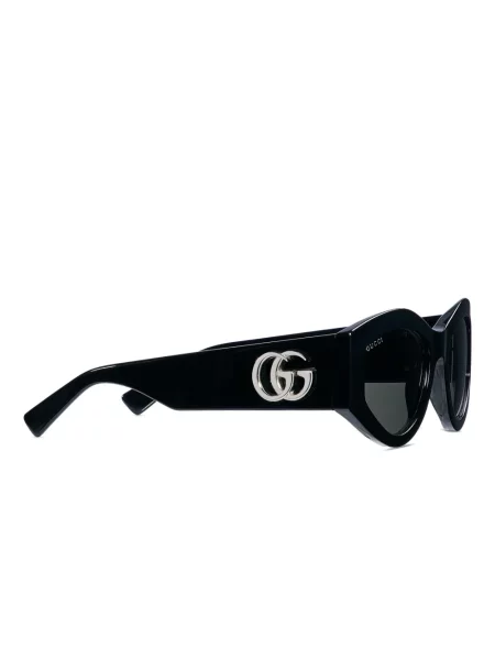 Ochelari de soare Gucci Eyewear cu imprimeu geometric negru
