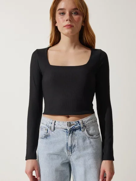 Happiness İstanbul Tricou negru