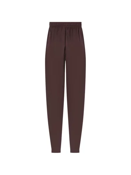 Pantaloni Danamé cu cordon maro