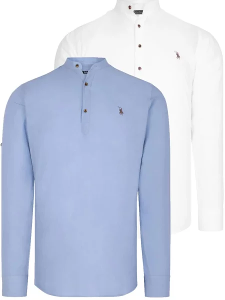 С яка риза Dewberry бяло