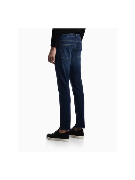 Jeansy Emporio Armani niebieskie