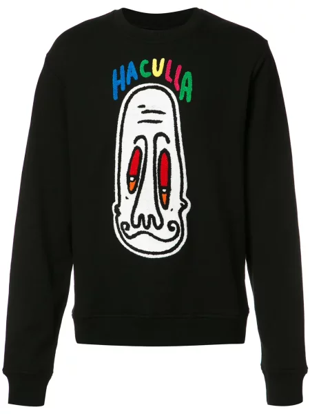 Hanorac Haculla cu imagine negru