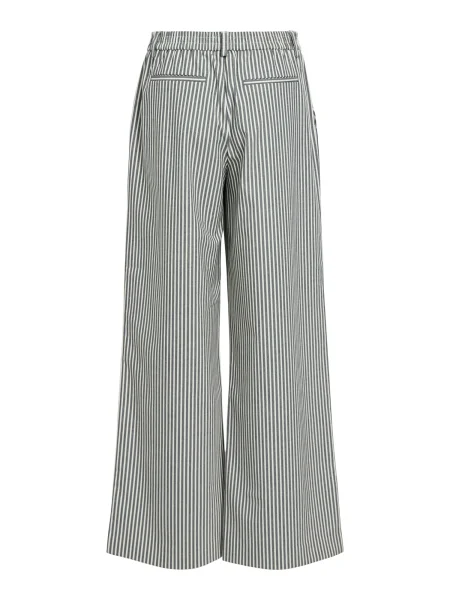 OBJECT Pantaloni OBJLISA gri alb