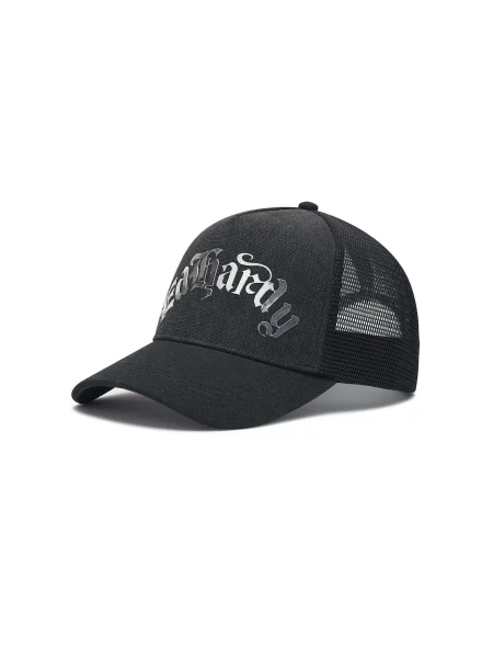 Ed Hardy Kšiltovka světle šedá / černá bílá