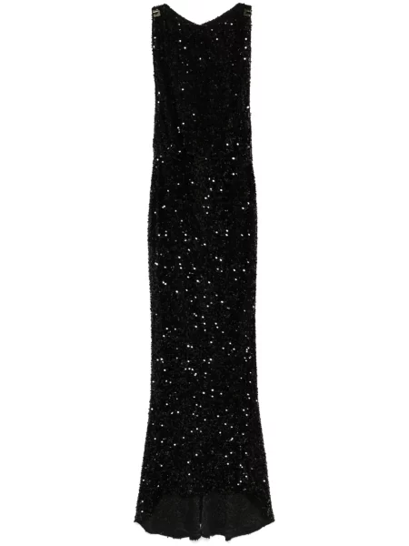 Rochie maxi Elisabetta Franchi negru