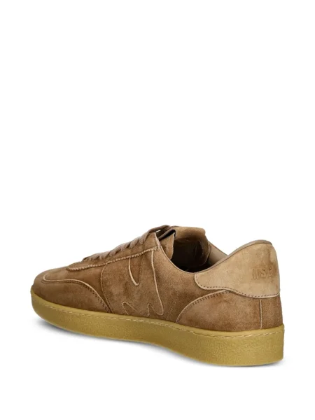 Semišové tenisky Msgm hnědé