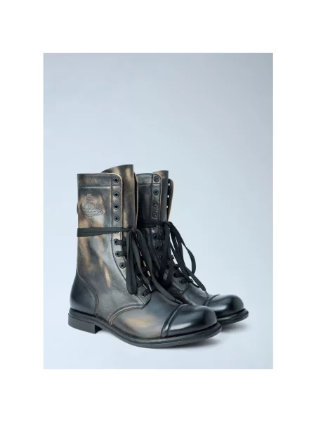 Botki Vivienne Westwood skórzane czarne