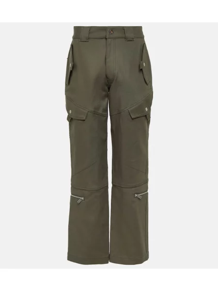 Spodnie cargo Dion Lee z twillu szare