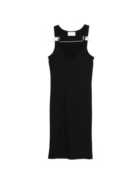 Rochie mini Coperni cu aplicații de costum mini negru