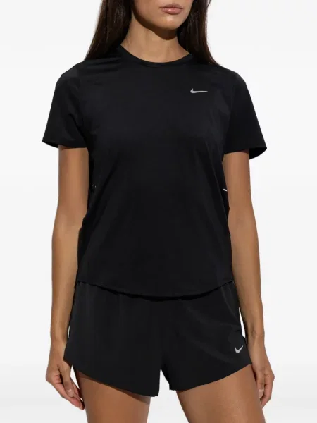 Hanorac cu glugă Nike cu autograf cu șireturi din dantelă negru