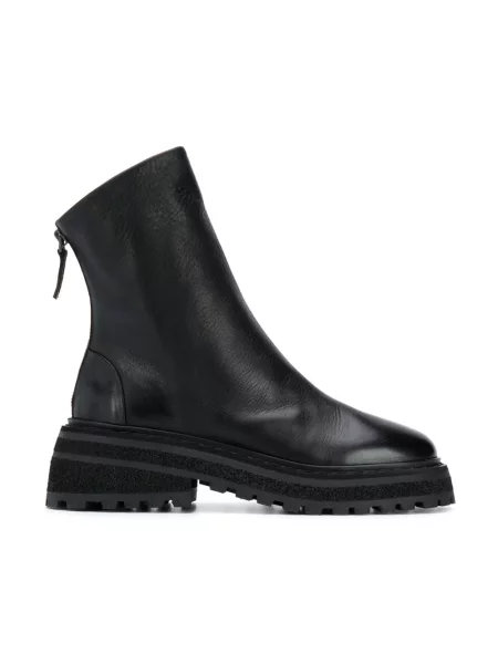 Buty do kostki Marsell skórzane czarne