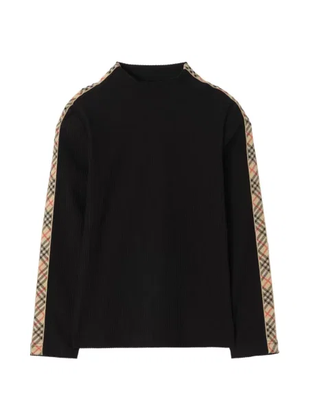 Sweter dziecięcy Burberry czarny
