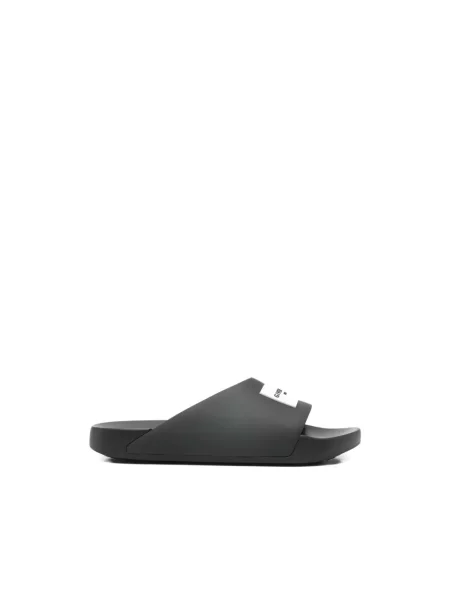 Klapki mules Givenchy bez obcasa czarne