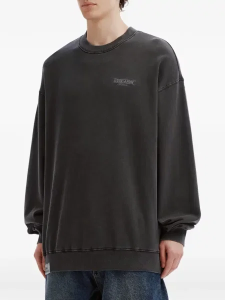 Pulover Izzue cu broderie gri