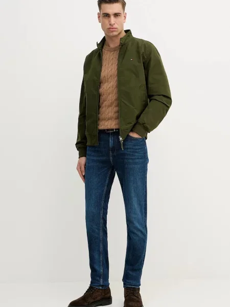 Tommy Hilfiger Pulover bărbați de maro