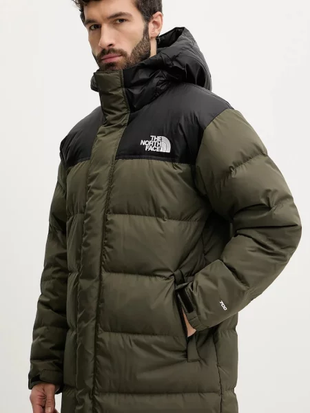 Пухова куртка The North Face Nuptse зимова зелений