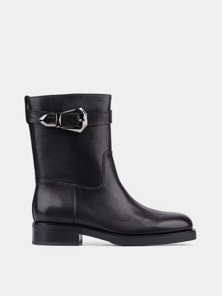 Шкіряні Черевики MIRATON чорний