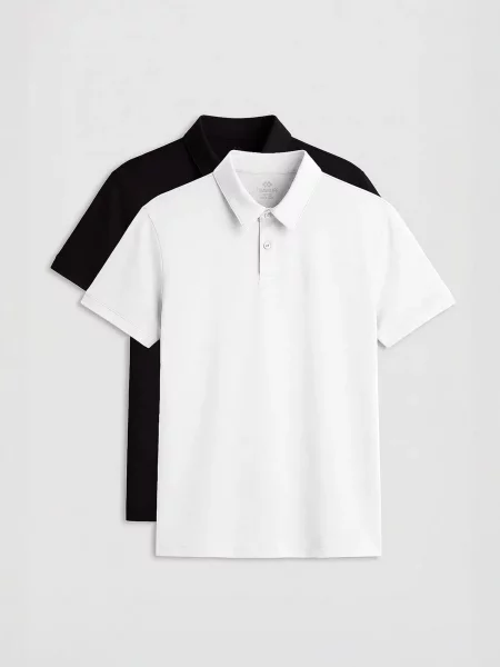 Tommy Life Majica crna bijela