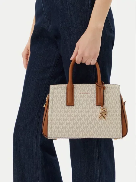 Geantă Michael Michael Kors bej